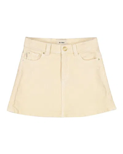 Dl1961 Jenny Mini Skirt In White