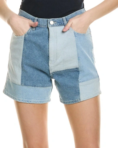 Dl1961 Kaia High-rise Relaxed Vintage Short In Blue