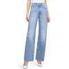 Dl1961 Karmine High Waist Relaxed Straight Leg Jeans In Blue
