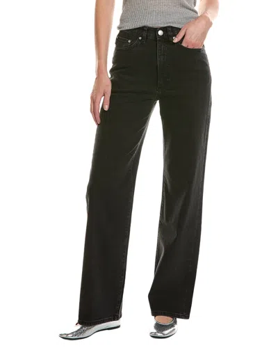 Dl1961 Karmine Nightshade Refined Wide Leg Jean In Black