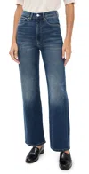 Dl1961 Karmine Aura High-rise Wide-leg Jeans In Blue