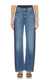 Dl1961 Karmine Refined Wide Leg Jeans In Blue