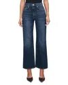 Dl1961 Karmine Sculptsystem High Rise Ankle Refined Wide Leg Jeans In Dark Sea In Blue