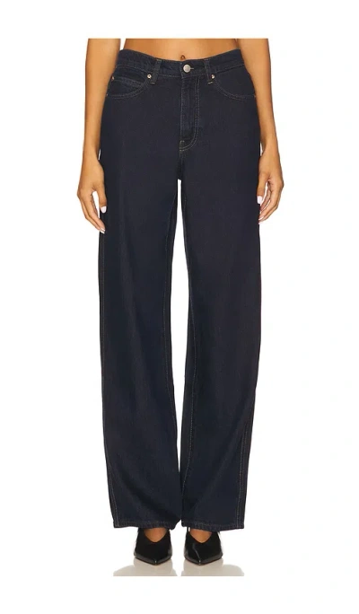 Dl1961 Kaylen High Rise Tapered Straight Jeans In Blue