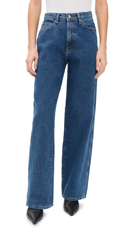 Dl1961 Kaylen Soft Curve High Rise Jeans 32 North Beach In Blue