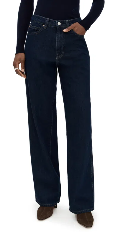 Dl1961 Kaylen Soft Curve High Rise Jeans Night Out (highluxe) In Blue
