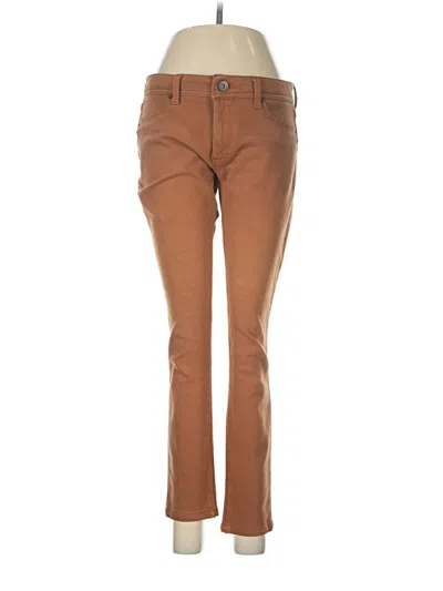 Pre-owned Dl1961 Khaki Pant In Brown
