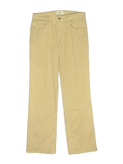 Pre-owned Dl1961 Kids' Khaki Pant In Yellow
