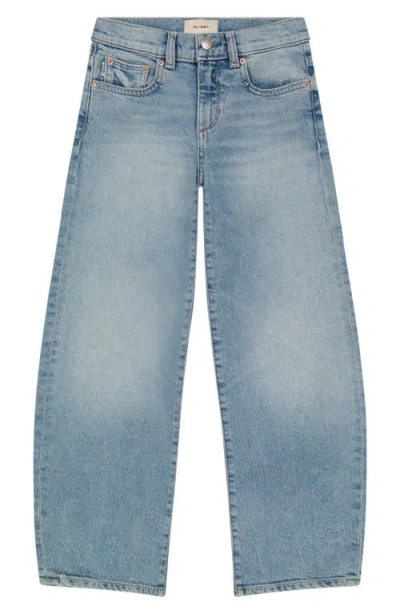Dl1961 Kids' Girl's Lilia Barrel Jeans In Blue