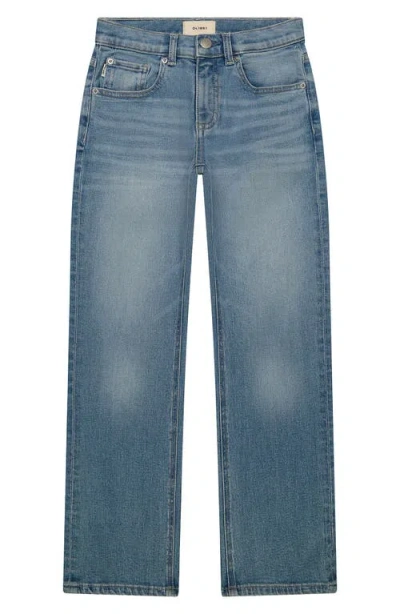 Dl1961 Boys' Benji Straight Jeans - Big Kid In Sand Dollar