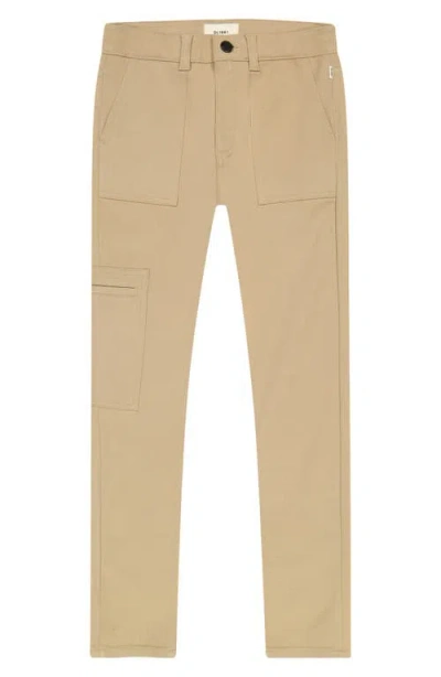 Dl1961 Kids' Brady Slim Fit Cargo Pants In Sepia Cargo