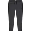 Dl1961 Kids' Jackson French Terry Drawstring Pants In Charcoal Grey Stripe
