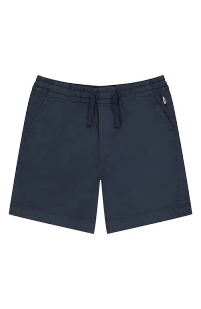 Dl1961 Kids' Jackson Stretch Cotton Shorts In Stone Blue