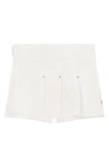 Dl1961 Kids' Lola Pleated Denim Skort In White