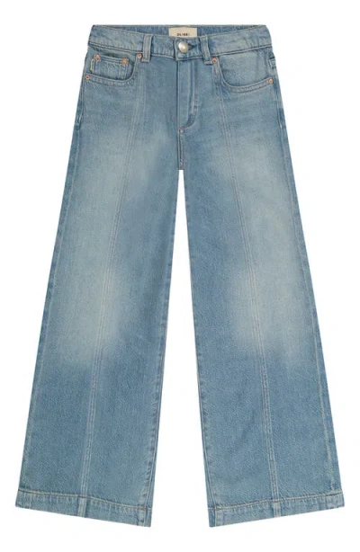 Dl1961 Kids' Girl's Nini Wide Leg Jeans In Beach Front