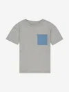 Dl1961 Kids Pocket T-shirt In Grey