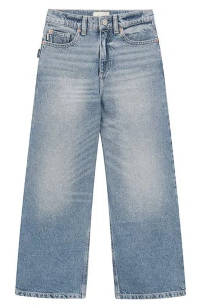 Dl1961 Kids' Zeke Wide Leg Jeans In Blue