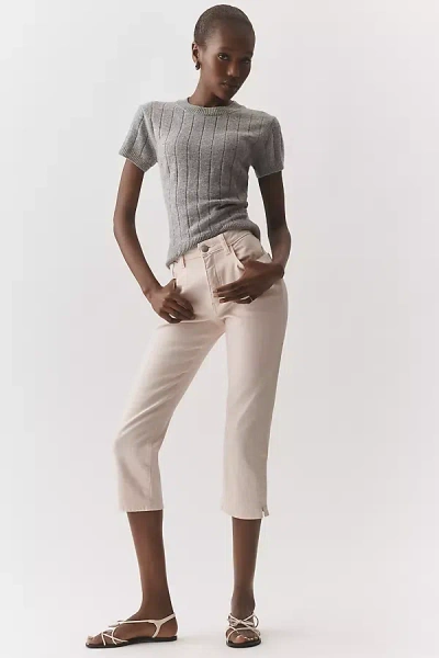 Dl1961 Kristi High-rise Capri Jeans In Neutral