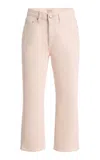 Dl1961 Kristy Capri Sculptsystem™ High Rise Jeans In Pink