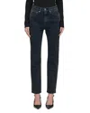 Dl1961 Kristy Cigarette High Rise Jeans In Nightshade In Multi