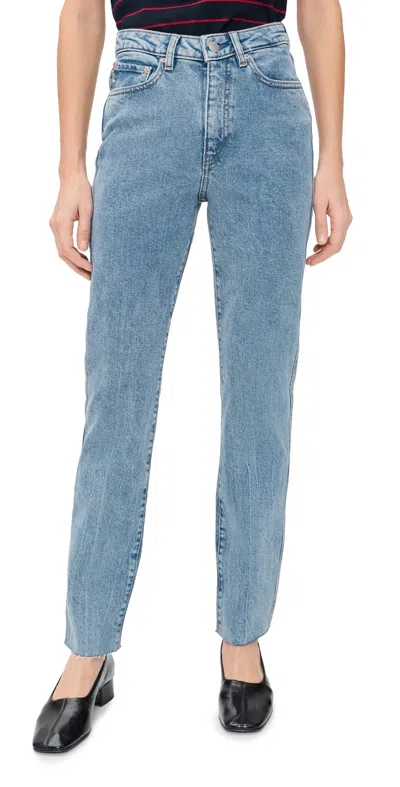 Dl1961 Kristy Cigarette Jeans Adriatic Sea In Blue