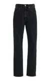 Dl1961 Kristy Cigarette Sculptsystem High-rise Jeans In Black