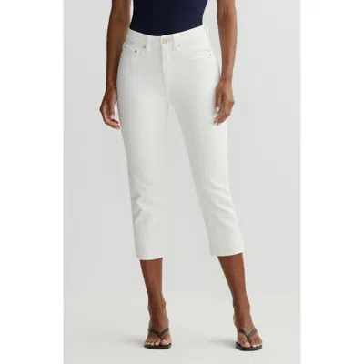Dl1961 Kristy High Waist Capris In White