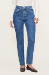 Dl1961 Kristy High Waist Cigarette Jeans In Blue