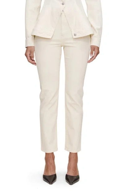 Dl1961 Kristy High Waist Cigarette Jeans In Neutral