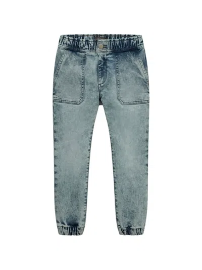 Dl1961 Kids' Lara Acid-wash Jeans In Blue