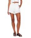 Dl1961 Linen Taylor A Line Shorts In White Linen