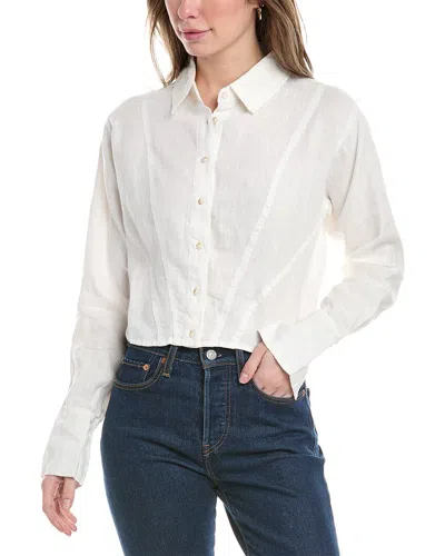 Dl1961 Lisette Linen Shirt In White