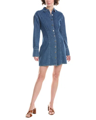 Dl1961 Lisette Shirtdress In Blue