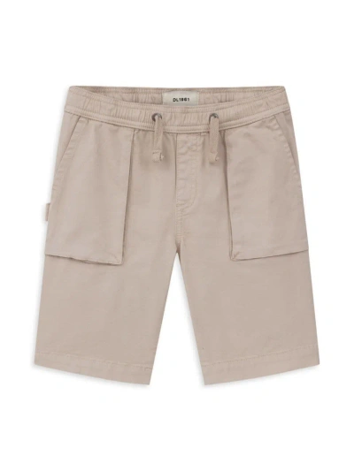 Dl1961 Little Boy's & Boy's Jackson Flat-front Shorts In Brut