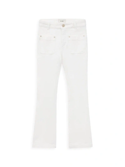 Dl1961 Little Girl's & Girl's Claire Bootcut Jeans In White