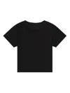 Dl1961 Logo Embroidered T-shirt In Black