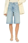 Dl1961 Lucila Ultra High Rise Denim Shorts In Clear Sky Vintage