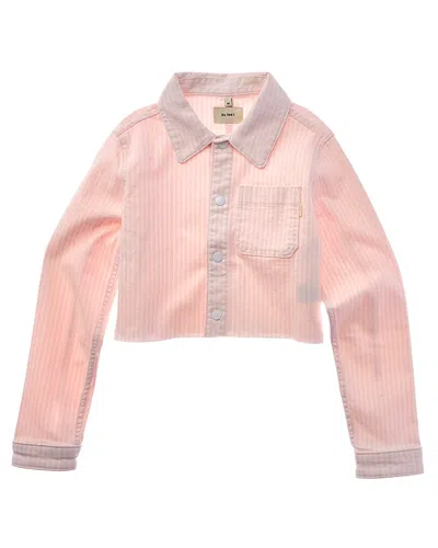 Dl1961 Kids' Manning Jacket In Pink
