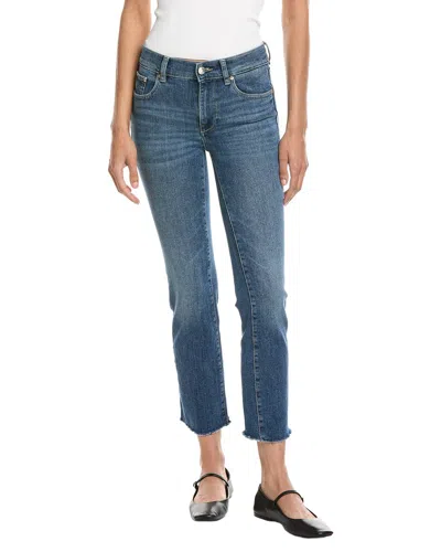 Dl1961 Mara Ankle Chancery Straight Jean In Blue