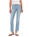 Dl1961 Mara Instasculpt Mid Rise Ankle Straight Leg Jeans In Atlantic