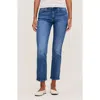 Dl1961 Mara Instasculpt Mid Rise Ankle Straight Leg Jeans In Blue
