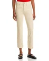 Dl1961 Mara Mid Rise Ankle Jeans In White Stripe