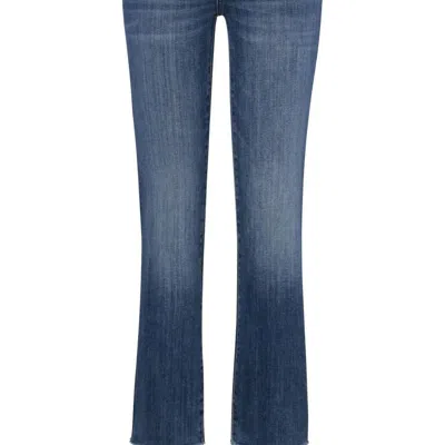 Dl1961 Mara Straight Mid-rise Instasculpt Ankle Jean In Blue