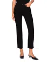 Dl 1961 Mara Straight Ankle Jeans Black Peached Raw In Black Peached Raw