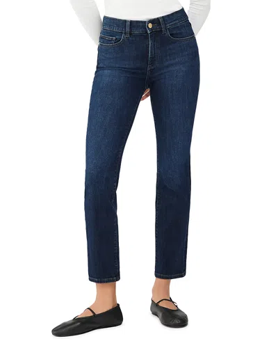 Dl 1961 Mara Straight Mid Rise In India Ink