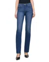 Dl1961 Mara Straight Mid Rise Instasculpt Jeans In Santa Monica In Blue