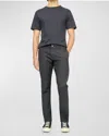 Dl1961 Men's Ivan Slim 5-pocket Trousers In Dark Grey