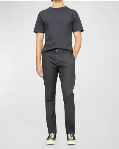 Dl1961 Men's Ivan Slim 5-pocket Trousers In Dark Grey