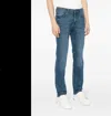Dl1961 Men Nick Blue Denim Slim Fit Stretch Cotton Jeans Seaside In Blue