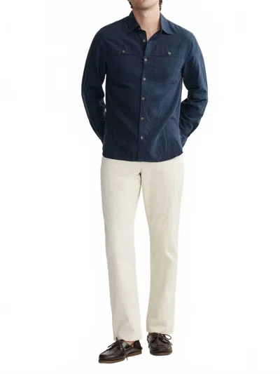 Dl1961 - Men's Noah Straight Pants In Ecru Herringbone Twill In Multi